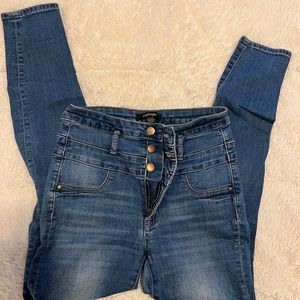 Charlotte Russe Refuge Skinny Jeans (high waisted)